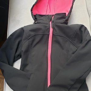Black and Hot Pink Jacket Size 7/8 Brand SO